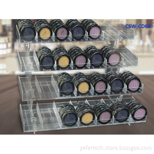 Acrylic Eye Shadow Counter Display Stands (CSW-CD68)